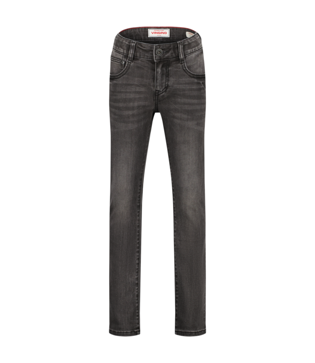 Vingino winter jeansbroek jongens - grijs - Diego icon - slim fit