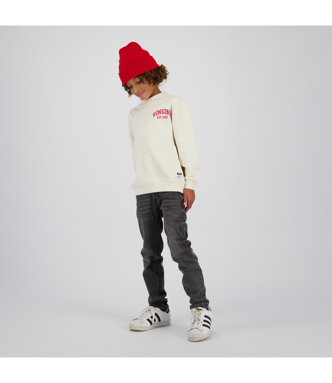 Vingino winter jeansbroek jongens - grijs - Diego icon - slim fit