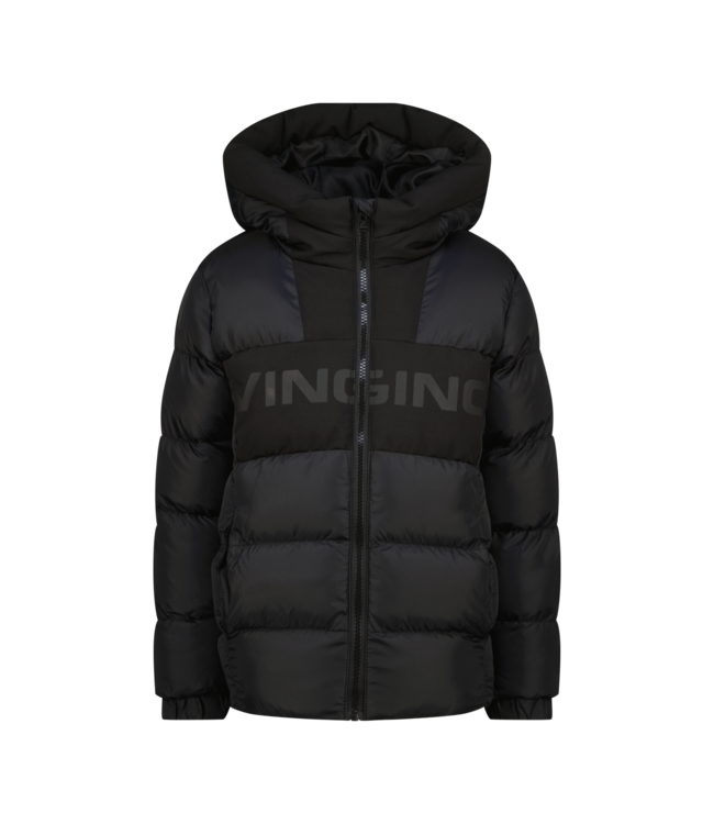 Vingino winter jas jongens - zwart - Tazol - kort