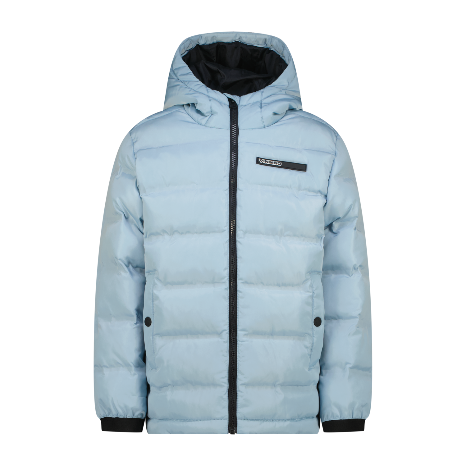 Vingino winter jas jongens - blauw - Tisal - kort afbeelding