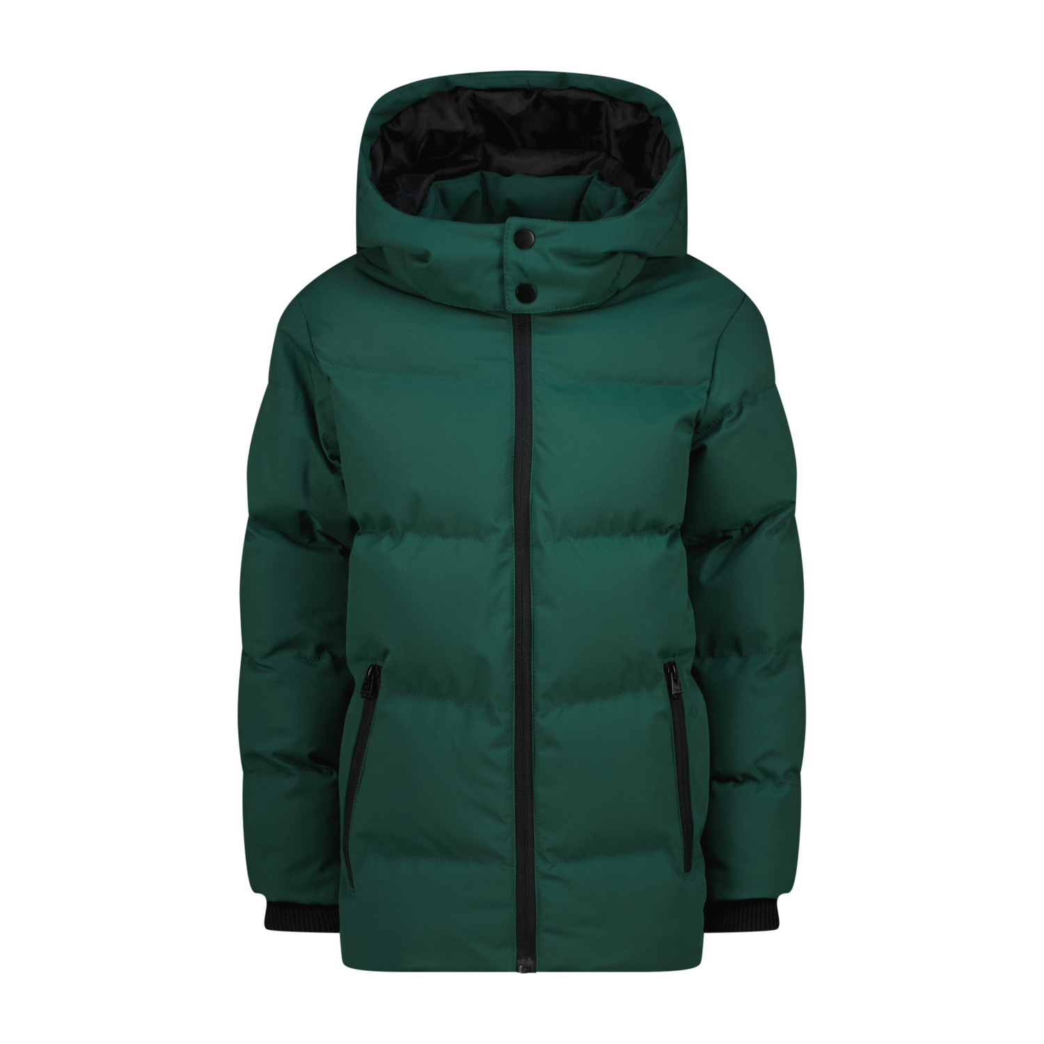 Vingino winter jas jongens - donker groen - Tanop - lang afbeelding