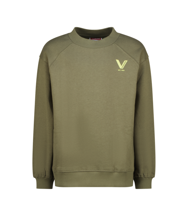 Vingino winter sweater jongens - donker groen - Navido - regular fit