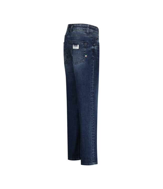 Vingino winter jeansbroek jongens - blauw - Paolo - straight fit
