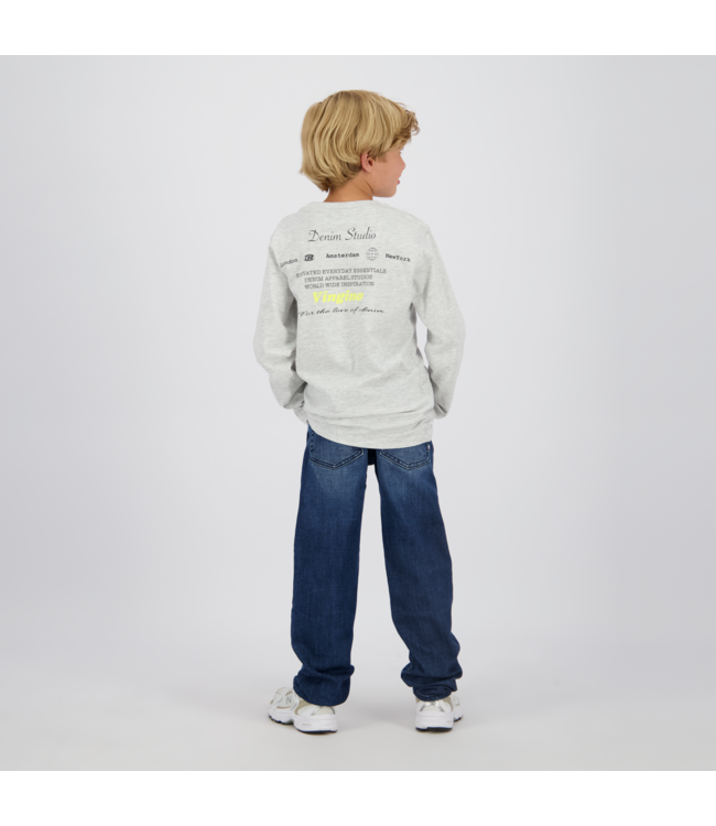 Vingino winter jeansbroek jongens - blauw - Paolo - straight fit