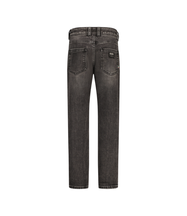 Vingino winter jeansbroek jongens - donker grijs - Paolo - straight fit