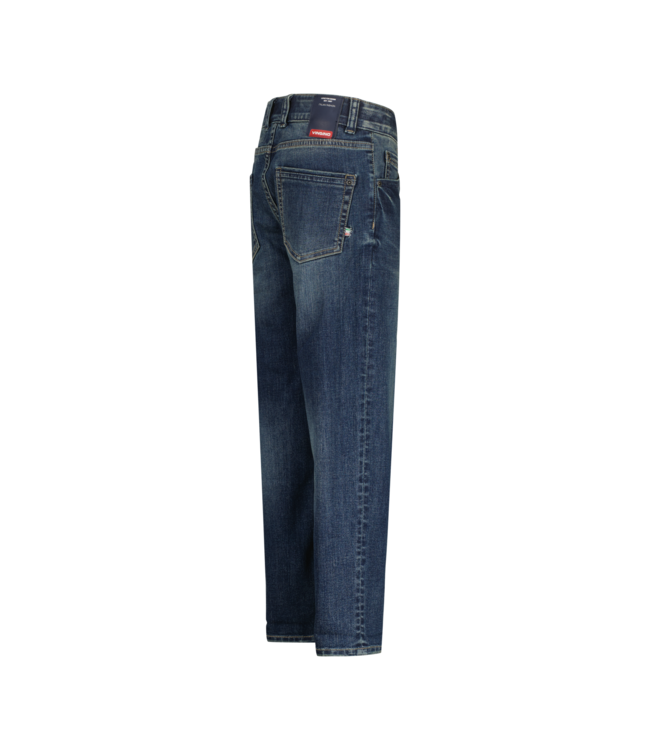 Vingino winter jeansbroek jongens - blauw - Cabiano - loose fit