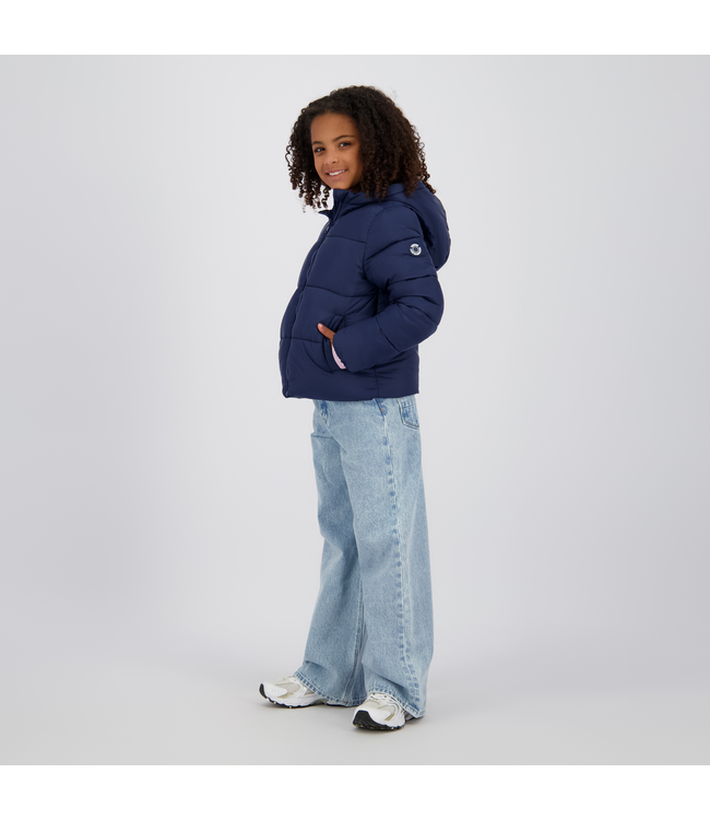 Vingino winter jas meisjes - donker blauw - Tanna - comfort fit