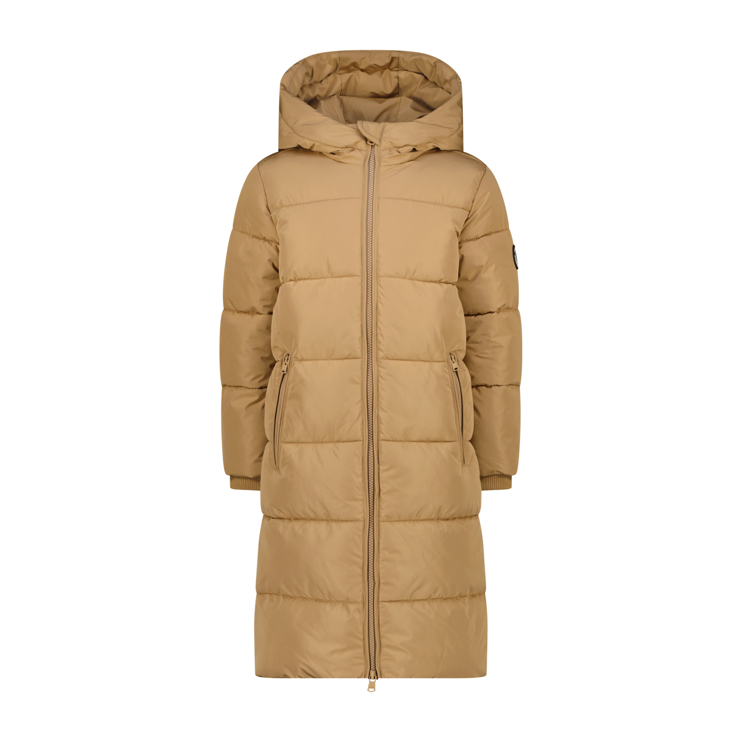 Vingino winter jas meisjes - zand - Taire - lang afbeelding