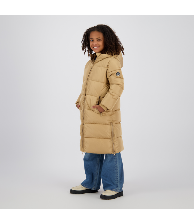 Vingino winter jas meisjes - zand - Taire - lang