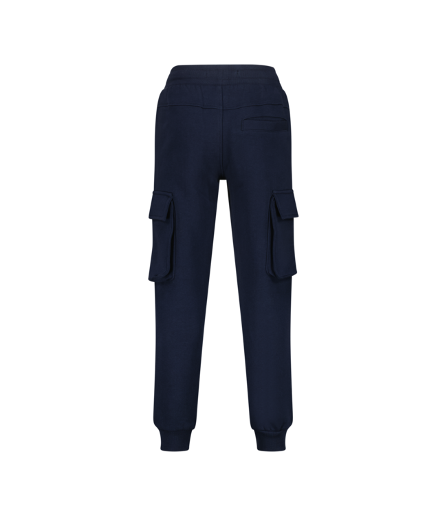 Vingino winter broek meisjes - donker blauw - Basic sweat cargo - comfort fit