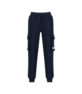 Vingino winter broek meisjes - donker blauw - Basic sweat cargo - comfort fit