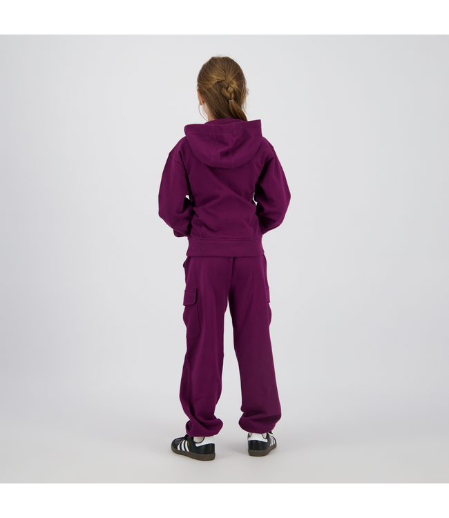 Vingino winter broek meisjes - paars - Basic sweat cargo - comfort fit