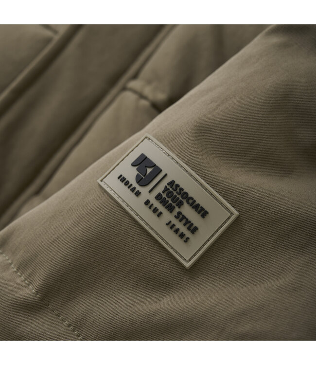 Indian Blue Jeans Winter winterjas jongens - bruin - puffer