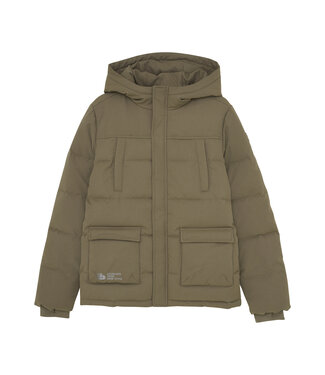 Indian Blue Jeans Winter winterjas jongens - bruin - puffer