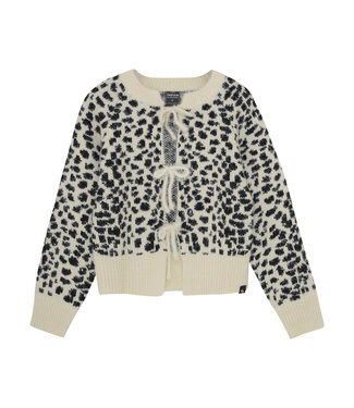 Indian Blue Jeans Winter sweater meisjes - zand - spotty/gebreid
