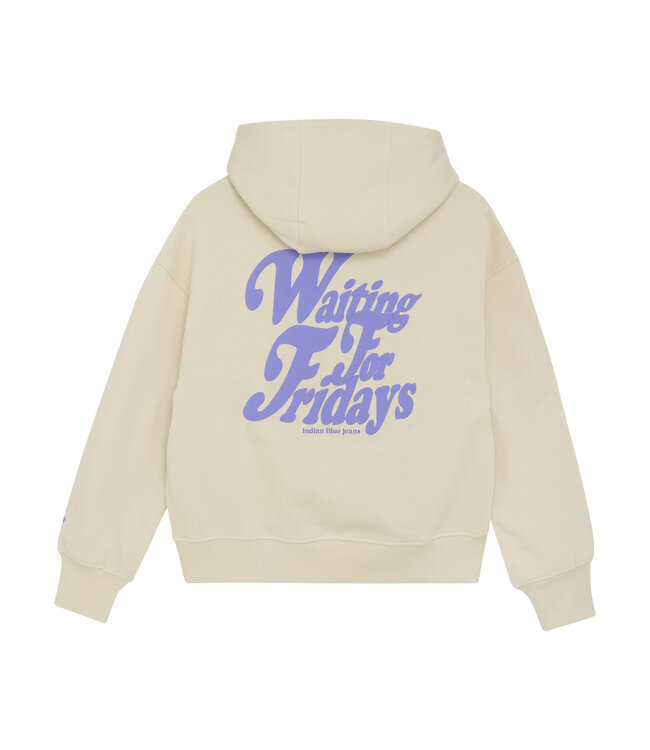 Indian Blue Jeans Winter hoodie meisjes - zand