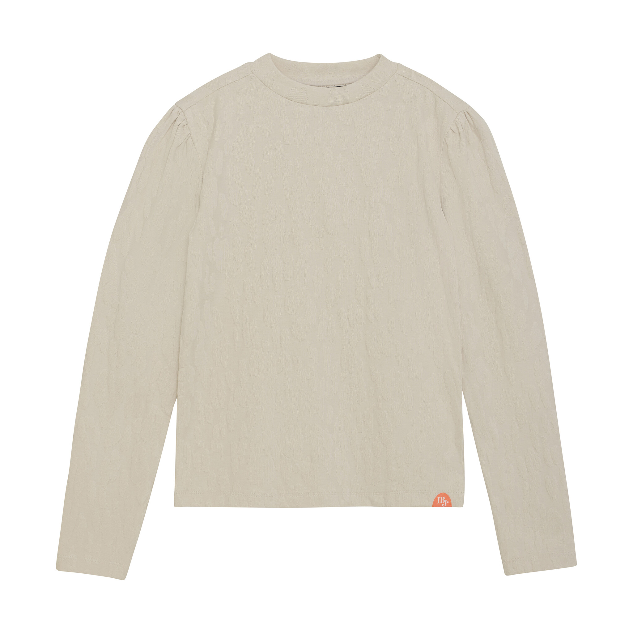 Indian Blue Jeans Winter t-shirt meisjes - zand - longsleeve/Jacquard afbeelding