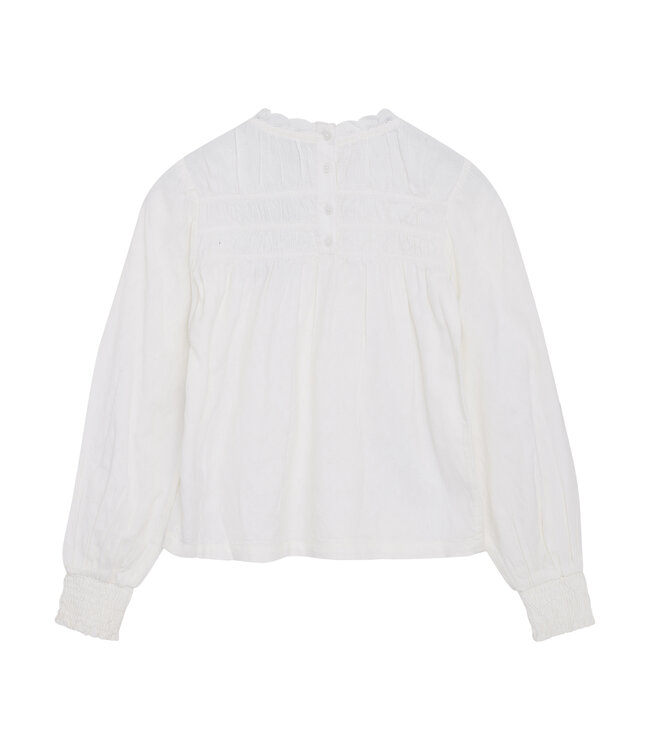 Indian Blue Jeans Winter t-shirt meisjes - wit - Jacquard