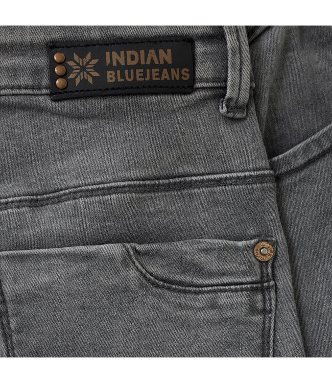 Indian Blue Jeans Winter jeansbroek meisjes - grijs - wide fit
