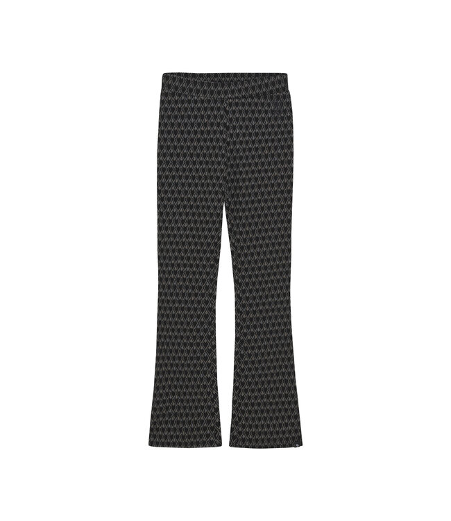 Indian Blue Jeans Winter flare broek meisjes - zwart - fancy