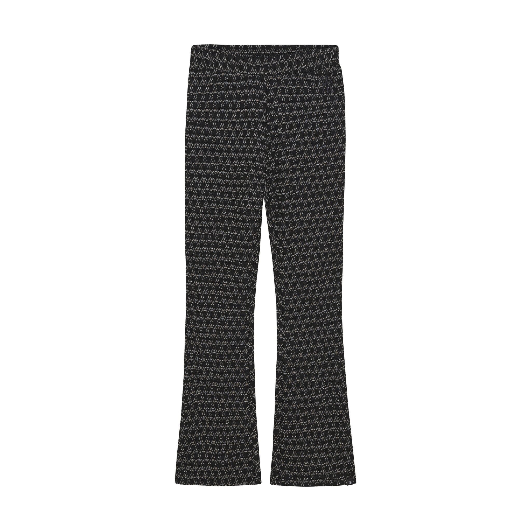 Indian Blue Jeans Winter flare broek meisjes - zwart - fancy afbeelding