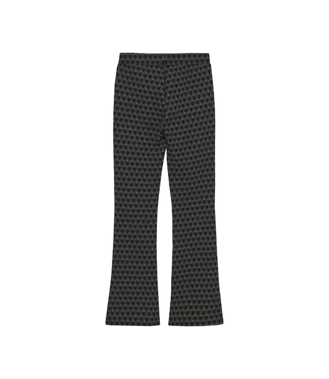 Indian Blue Jeans Winter flare broek meisjes - zwart - fancy