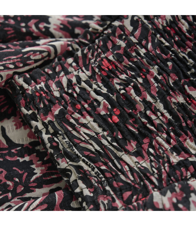 Indian Blue Jeans Winter rok meisjes - zwart - AOP