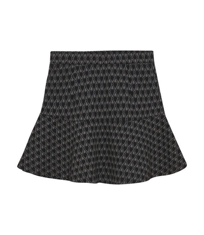 Indian Blue Jeans Winter rok meisjes - zwart - fancy