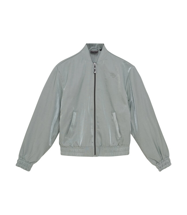 Indian Blue Jeans Winter winterjas meisjes - groen - shiny