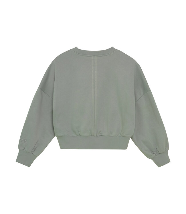 Indian Blue Jeans Winter sweater meisjes - groen - Satijn