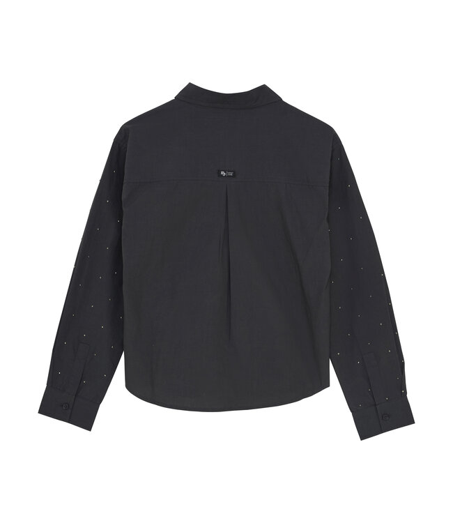 Indian Blue Jeans Winter t-shirt meisjes - grijs - studs