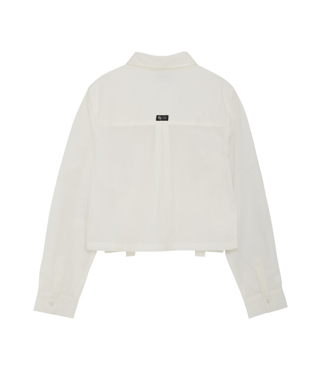 Indian Blue Jeans Winter t-shirt meisjes - wit - cropped