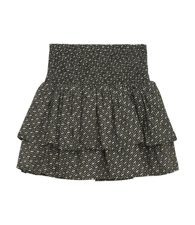 Indian Blue Jeans Winter rok meisjes - zwart - logo