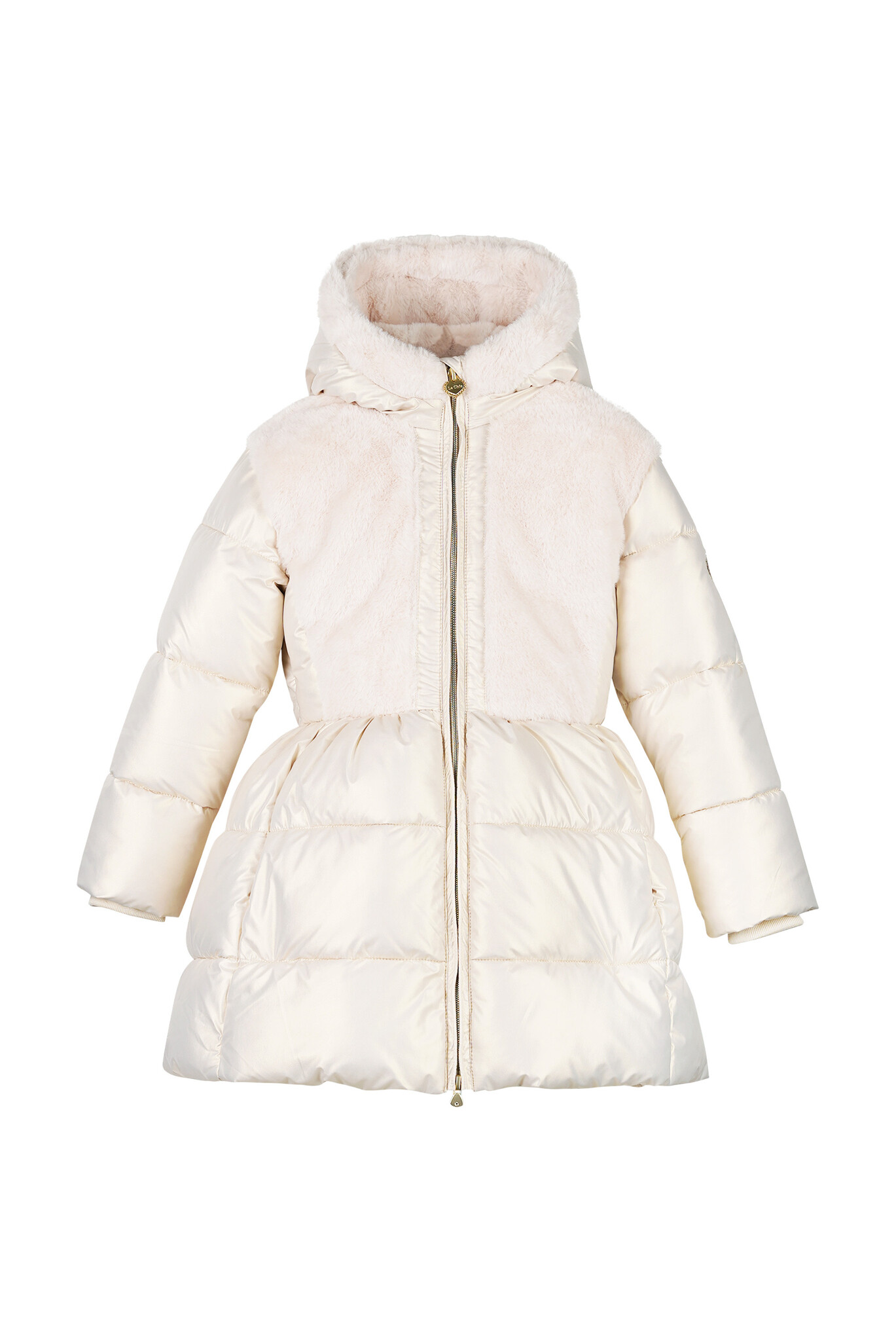Le Chic winter winterjas meisjes - wit - Bloom - furry Le Chic winter winterjas meisjes - wit - Bloom - furry