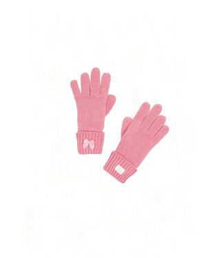 Le Chic winter handschoenen meisjes - roze - Rowrow - gebeid