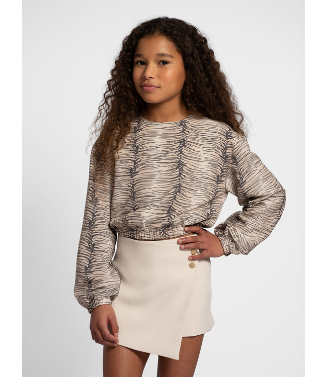 Nik&Nik winter skort meisjes - zand - Eliza