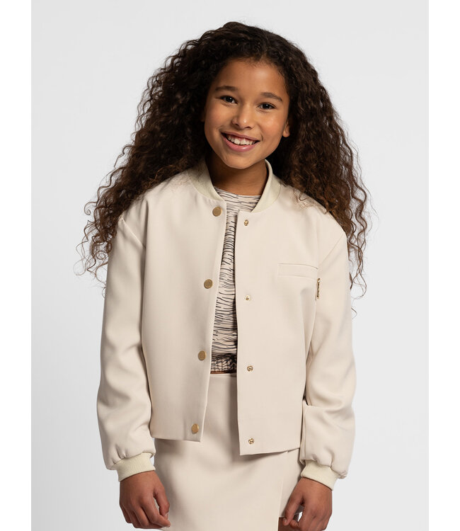 Nik&Nik winter bomberjack meisjes - zand - Eliza
