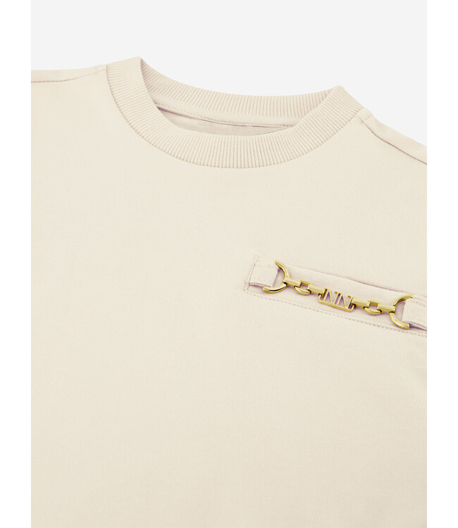 Nik&Nik winter sweater meisjes - zand - Sage