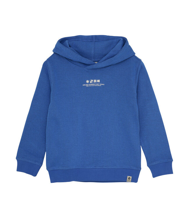 Daily7 winter hoodie jongens - blauw - backprint