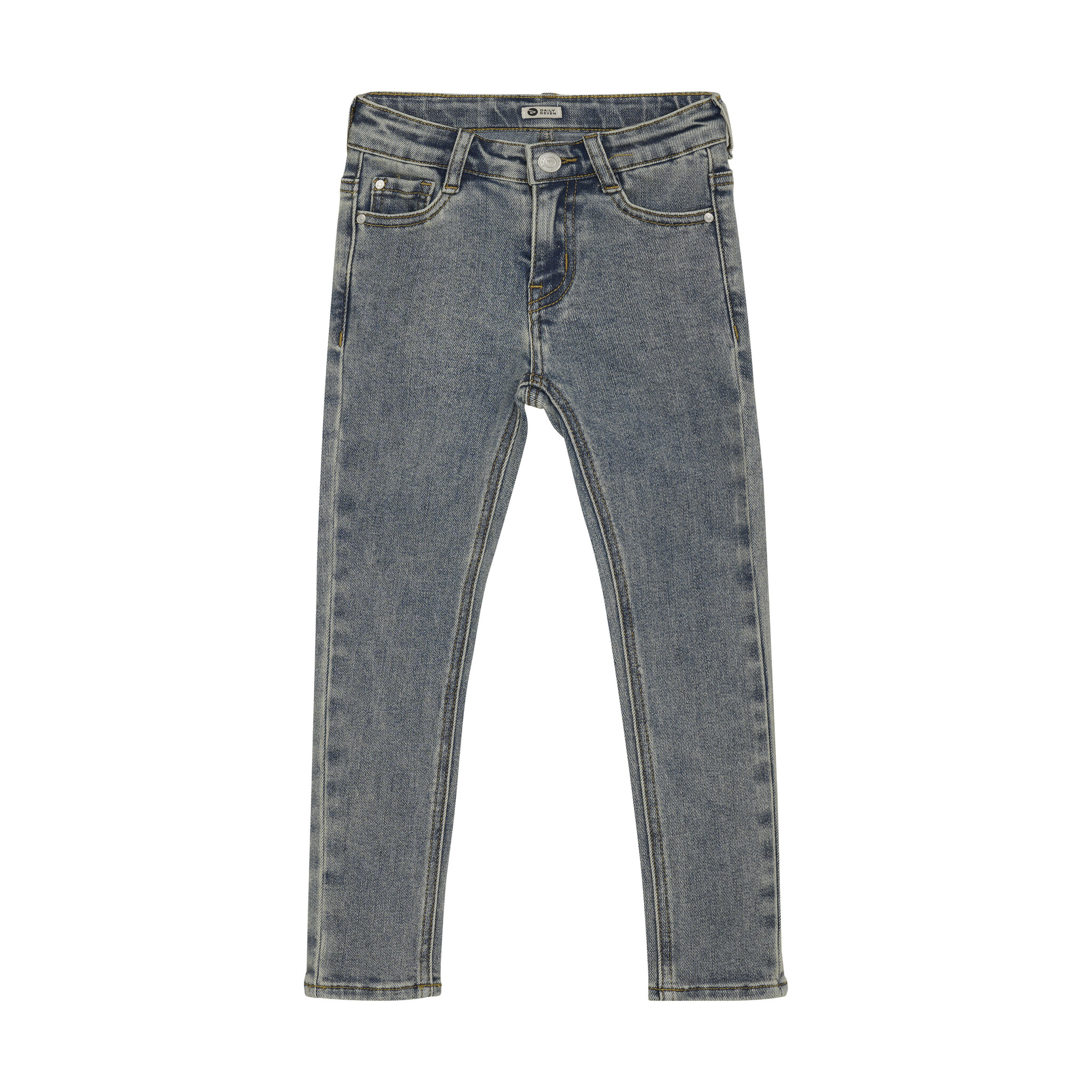 Daily7 winter skinny jeansbroek jongens - blauw Daily7 winter skinny jeansbroek jongens - blauw