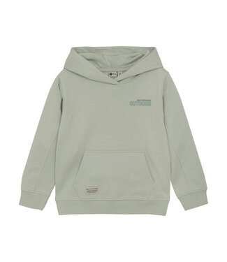 Daily7 winter hoodie jongens - groen - backprint