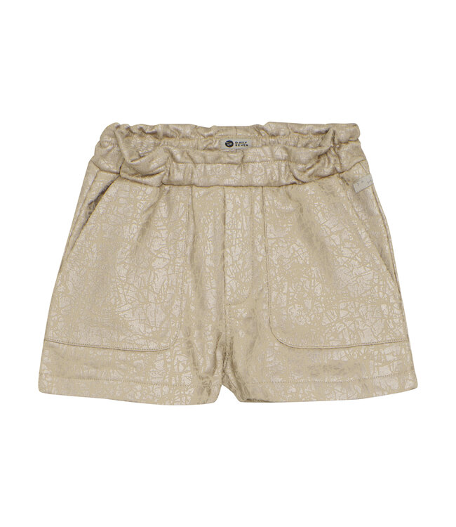 Daily7 winter short meisjes - zand - paperbag/fancy