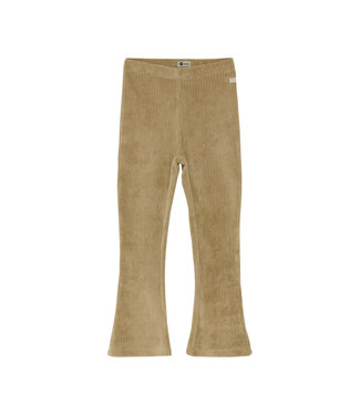 Daily7 winter flare broek meisjes - zand - velvet
