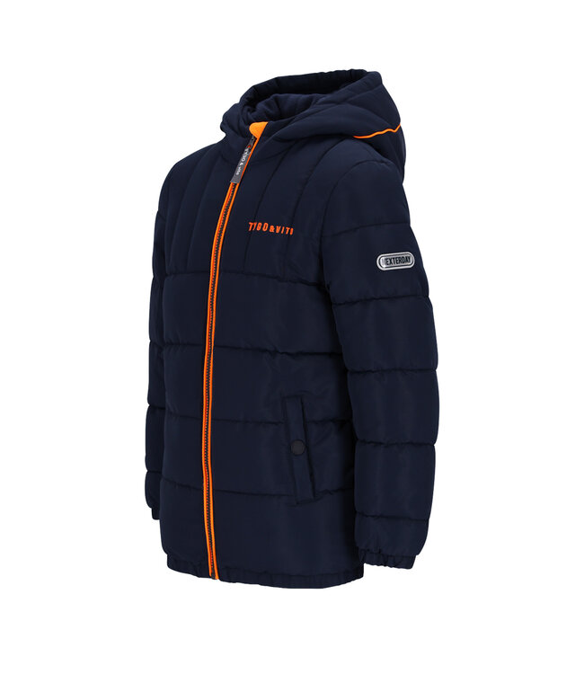 Tygo & Vito winter winterjas jongens - navy blauw - Jix