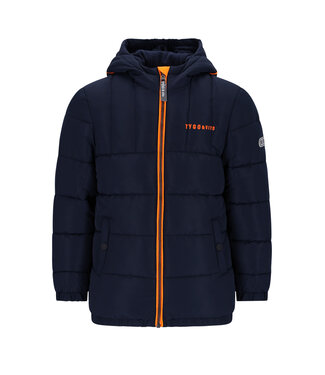 Tygo & Vito winter winterjas jongens - navy blauw - Jix