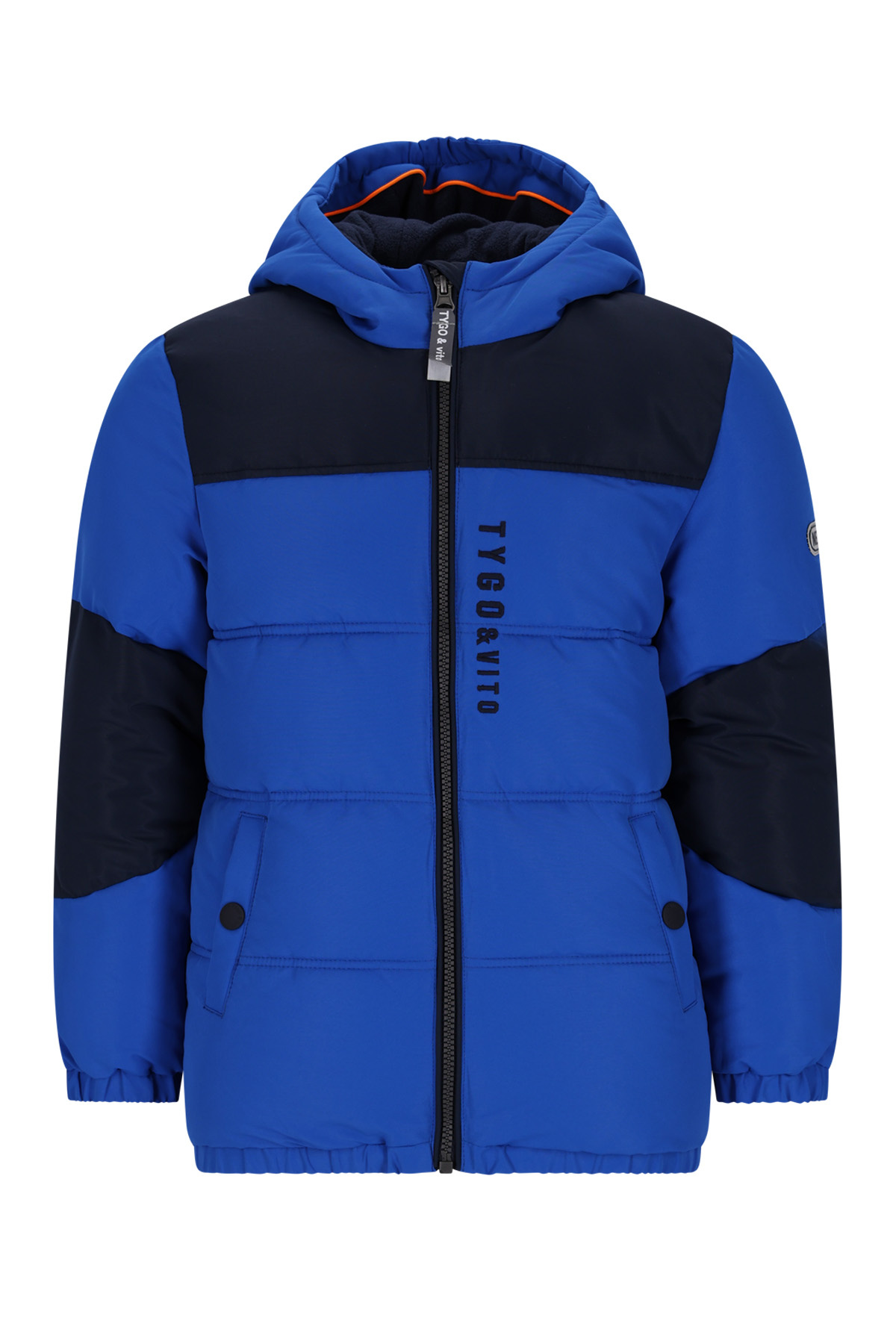 Tygo & Vito winter winterjas jongens - blauw - Joe afbeelding