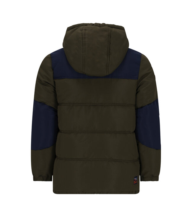 Tygo & Vito winter winterjas jongens - groen - Joe