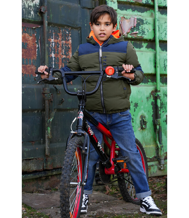 Tygo & Vito winter winterjas jongens - groen - Joe