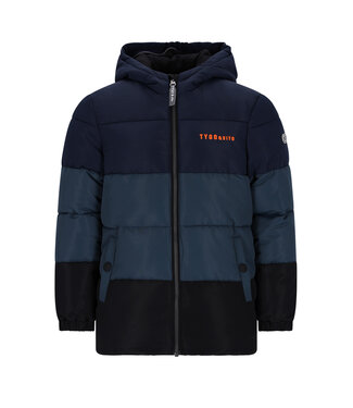 Tygo & Vito winter winterjas jongens - navy blauw - Joppe
