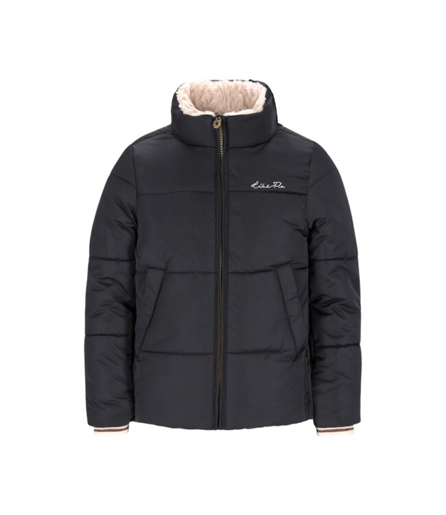 Like Flo winter winterjas meisjes - grijs - Aelin - kort, capuchon